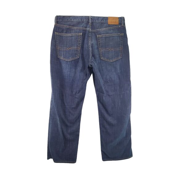 34x30 (actual 36x30) Lucky Brand 361 Vintage Straight Dark Wash Jeans Men's - Picture 2 of 12